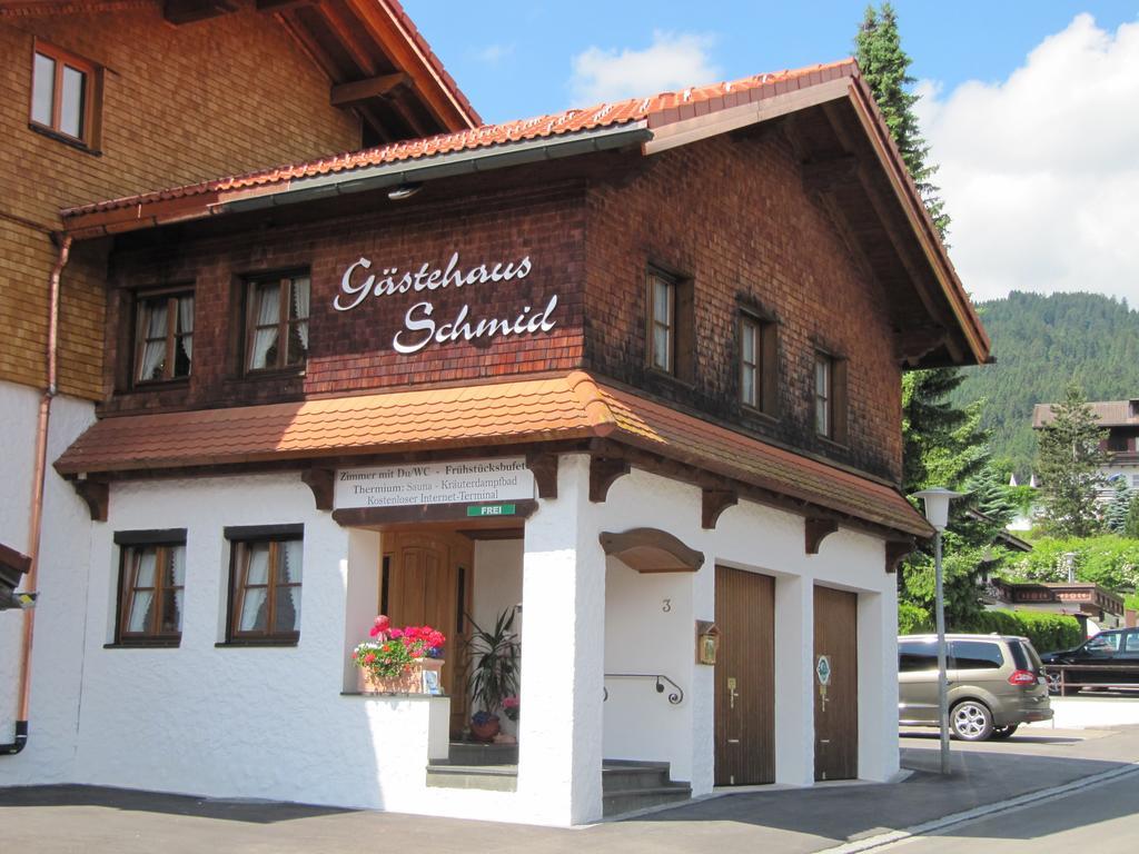 Gaestehaus Schmid Obermaiselstein Esterno foto
